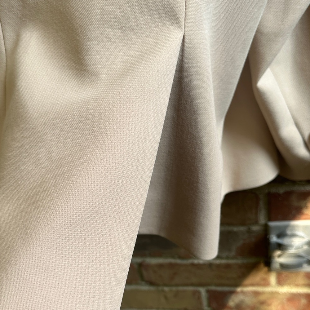 NWT Talbots- Elegant Tan Double-Breasted Women's Blazer - Size 20W - Picture 8 of 16